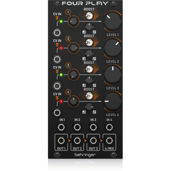 The Behringer FOURPLAY Quad Volt Module