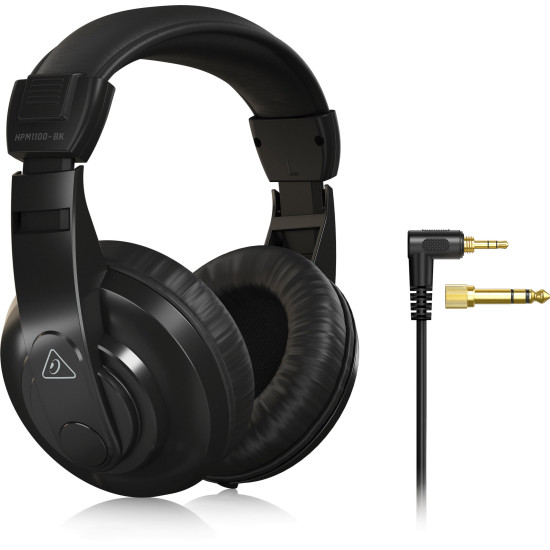 The Behringer HPM1100 Bk Studio Headphones Black