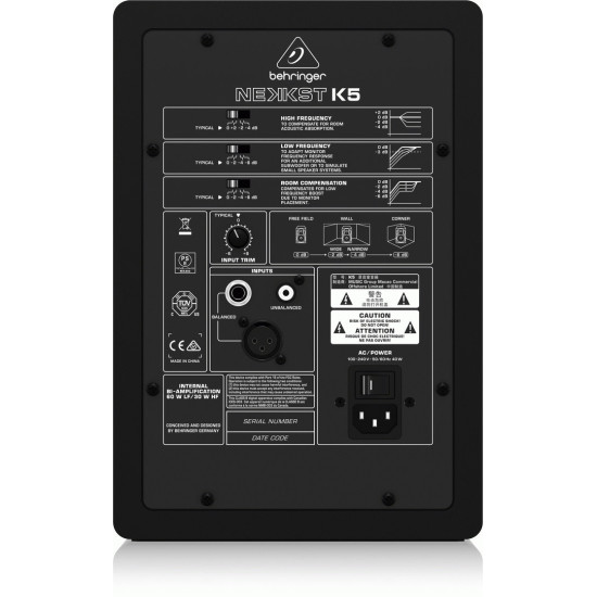 The Behringer Nekkst K5 Studio Monitor