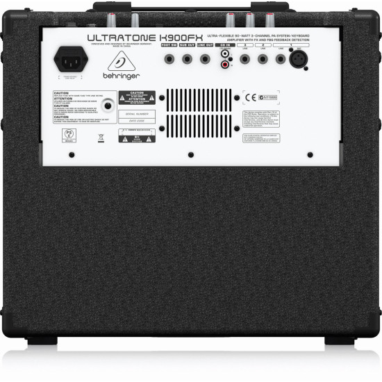 The Behringer Ultratone K900FX Keyboard Amplifier