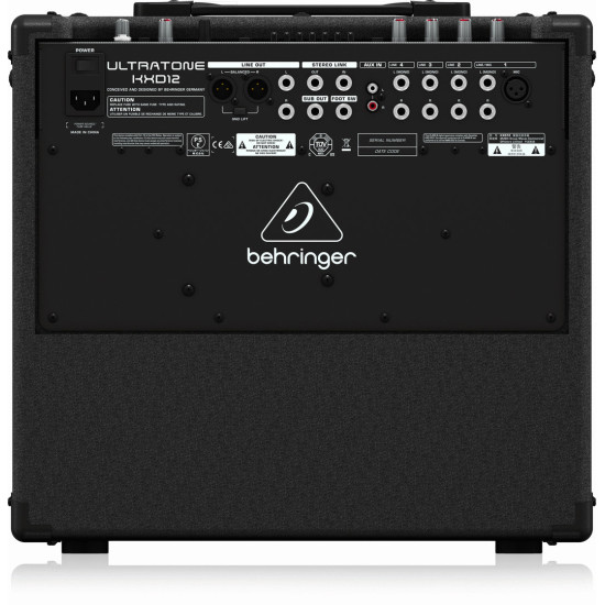 The Behringer Ultratone KXD12 Keyboard Amplifier