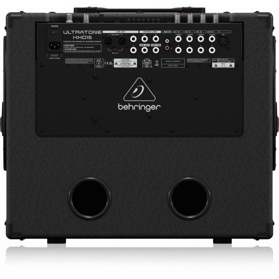 The Behringer Ultratone KXD15 Keyboard Amplifier