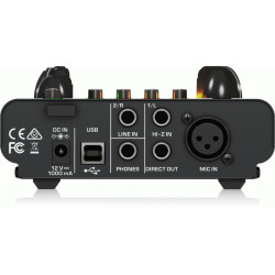 The Behringer Tube Ultragain MIC500USB Preamp