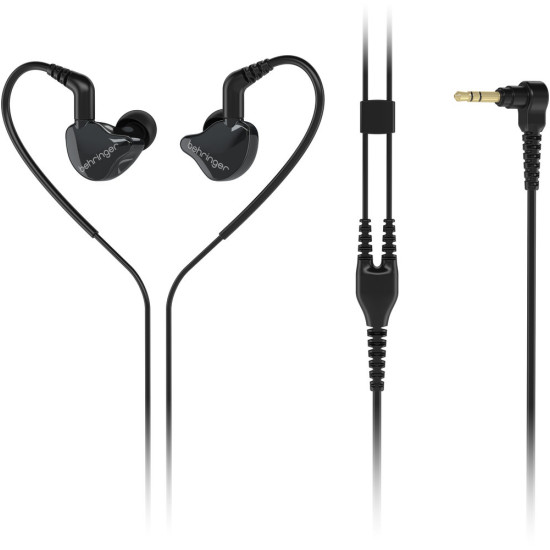 Behringer MO240-CK Pro In-Ear Studio Earphones Black Behringer MO240-CK Pro In-Ear Studio Earphones Black