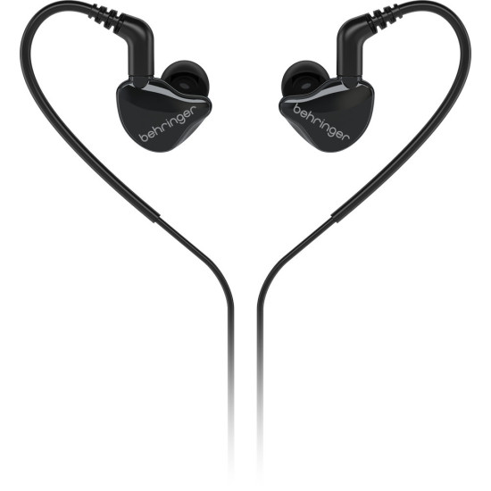 Behringer MO240-CK Pro In-Ear Studio Earphones Black Behringer MO240-CK Pro In-Ear Studio Earphones Black