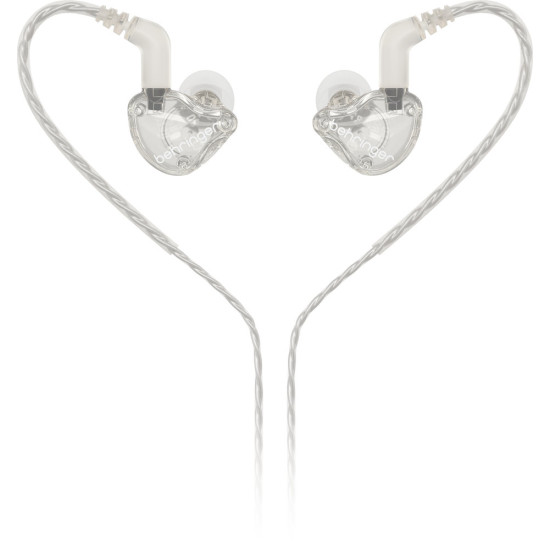 Behringer MO240-CL Pro In Ear Studio Earphones Clear Behringer MO240-CL Pro In Ear Studio Earphones Clear