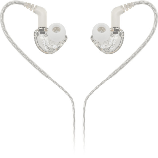 Behringer MO240-CL Pro In Ear Studio Earphones Clear Behringer MO240-CL Pro In Ear Studio Earphones Clear