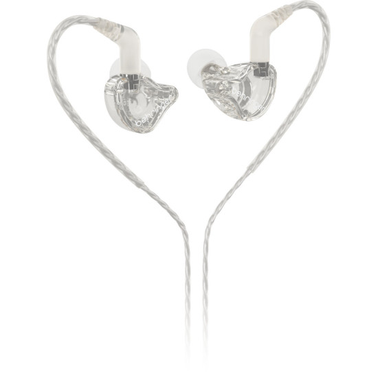 Behringer MO240-CL Pro In Ear Studio Earphones Clear Behringer MO240-CL Pro In Ear Studio Earphones Clear