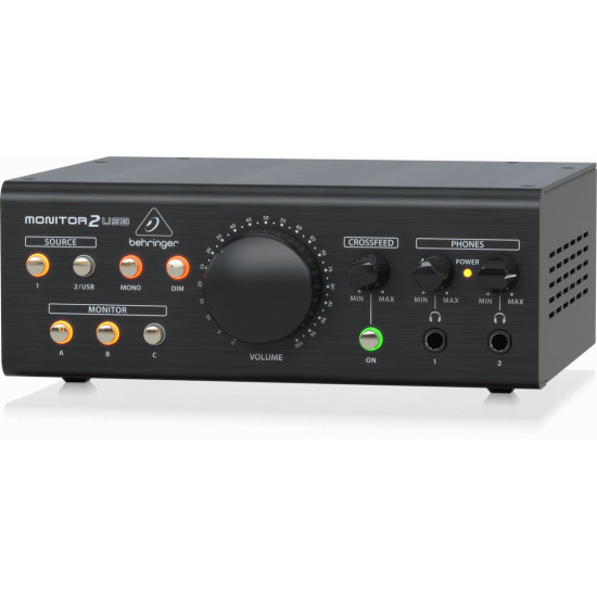 The Behringer MONITOR2USB Monitoring Controller