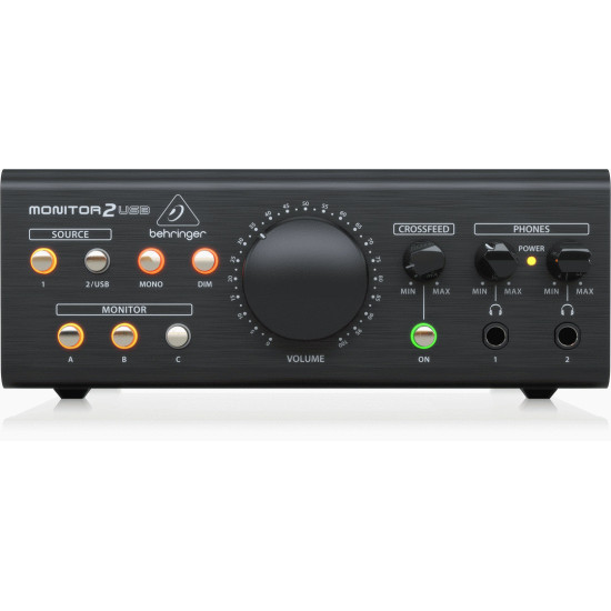 The Behringer MONITOR2USB Monitoring Controller