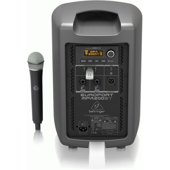 The Behringer Europort MPA200BT Portable Speaker