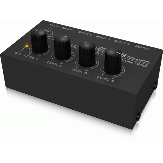 The Behringer MICROMIX MX400 Mixer