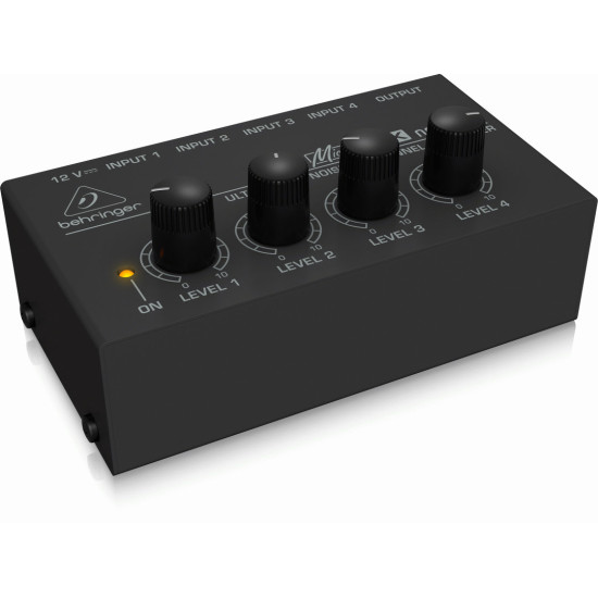 The Behringer MICROMIX MX400 Mixer