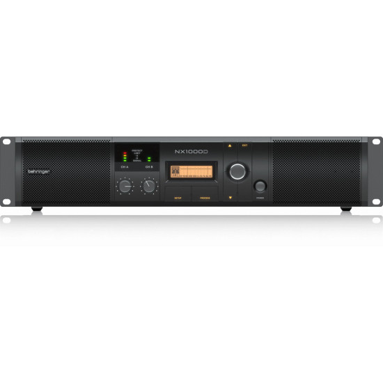 The Behringer NX1000D Power Amplifier With Smartsense