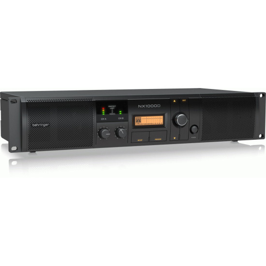 The Behringer NX1000D Power Amplifier With Smartsense