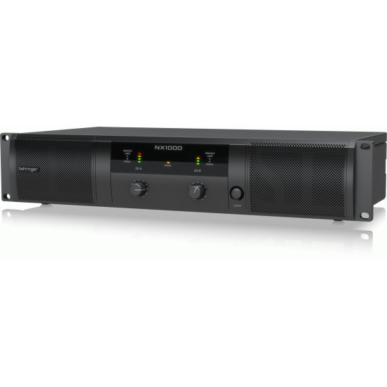 The Behringer NX1000 Power Amplifier with Smartsense   