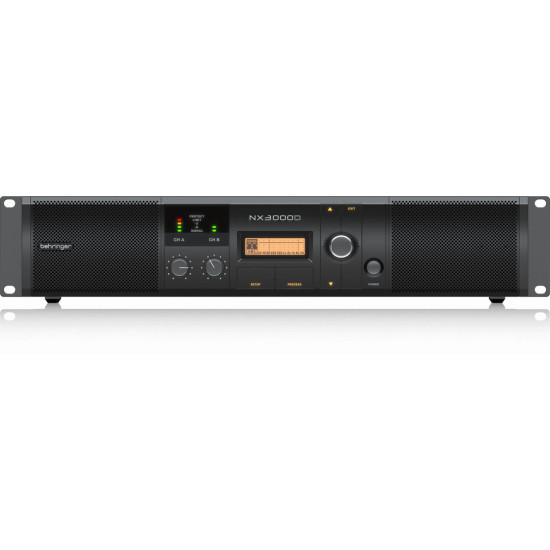 The Behringer NX3000D Power Amplifier With Smartsense