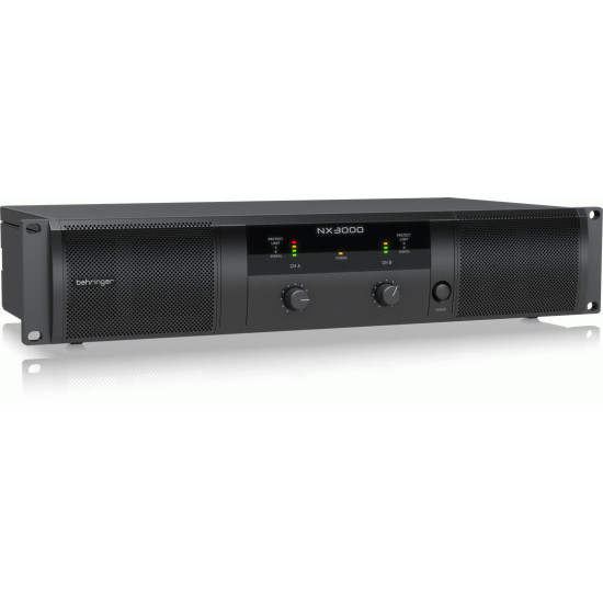 The Behringer NX3000 Power Amplifier with Smartsense   