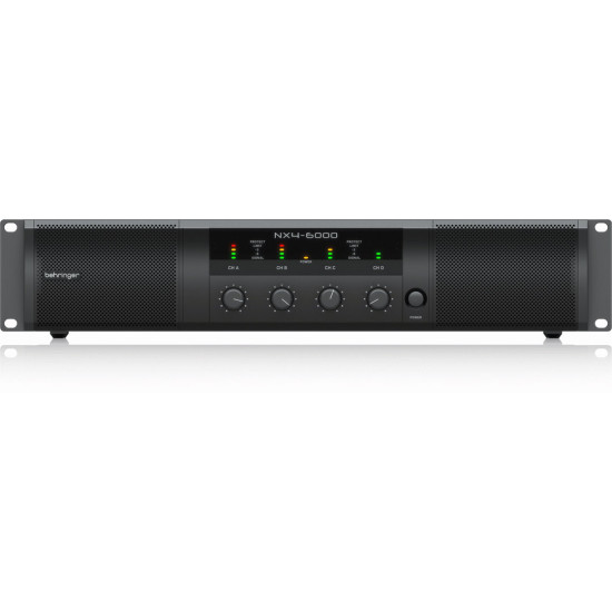 The Behringer NX4-6000 Power Amplifier