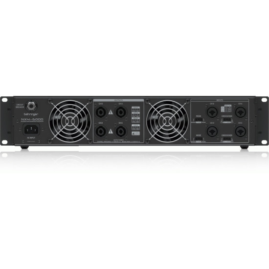 The Behringer NX4-6000 Power Amplifier