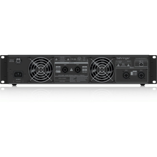 The Behringer NX6000D Power Amplifier