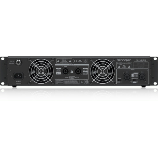 The Behringer NX6000 Power Amplifier