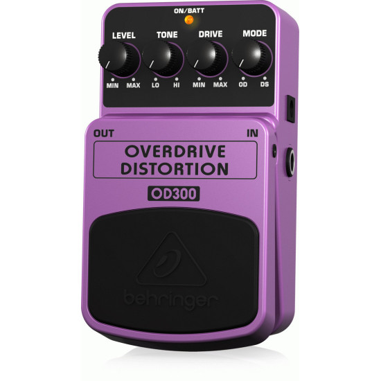 The Behringer OD300 Overdrive and Distortion