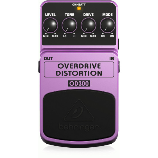 The Behringer OD300 Overdrive and Distortion