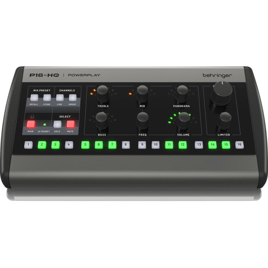 Behringer Powerplay P16-HQ Mixer Behringer Powerplay P16-HQ Mixer