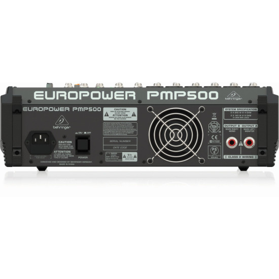 The Behringer Europower PMP500 Powered Mixer