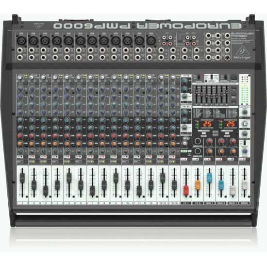 The Behringer Europower PMP6000 Powered Mixer