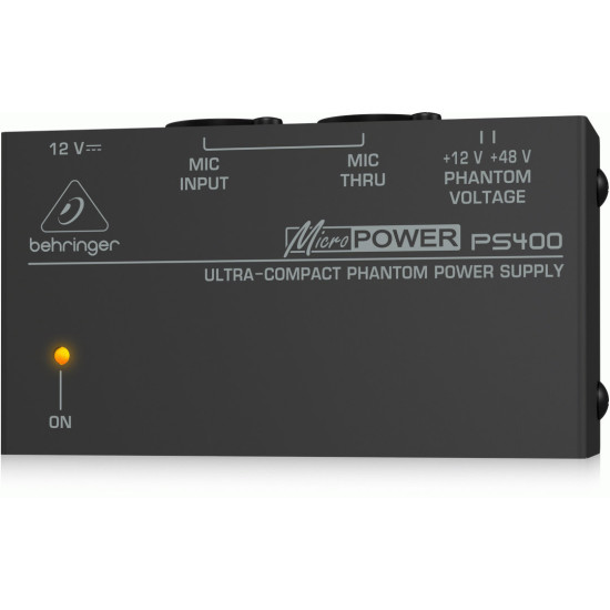 The Behringer Micropower PS400 Preamp