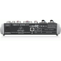 The Behringer XENYX Q1002USB Mixer