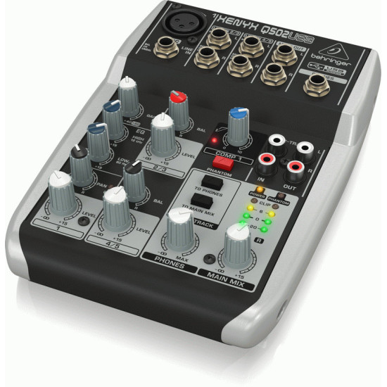 The Behringer XENYX Q502USB Mixer