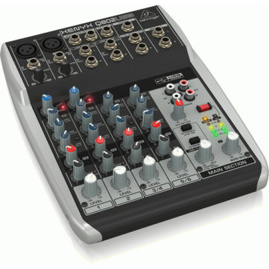 The Behringer XENYX Q802USB Mixer