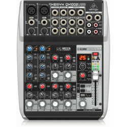 The Behringer XENYX QX1002USB Mixer