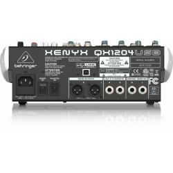 The Behringer XENYX QX1204USB Mixer