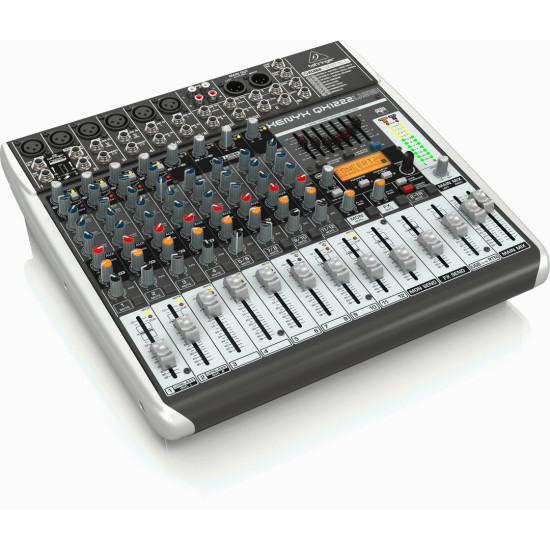 The Behringer XENYX QX1222USB Mixer