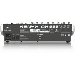 The Behringer XENYX QX1222USB Mixer