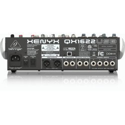 The Behringer XENYX QX1622USB Mixer
