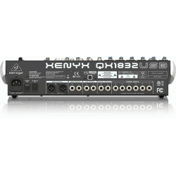 The Behringer XENYX QX1832USB Mixer