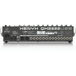 The Behringer XENYX QX2222USB Mixer