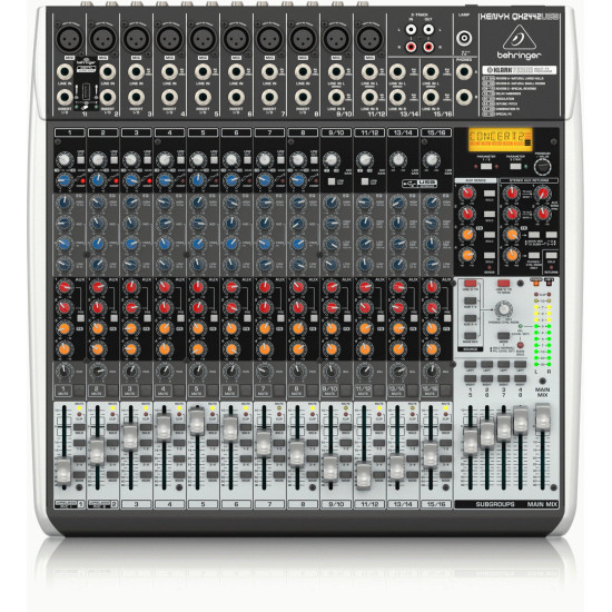 The Behringer XENYX QX2442USB Mixer