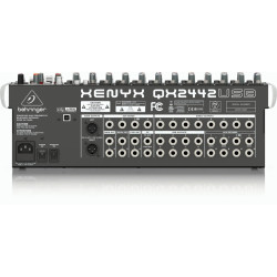 The Behringer XENYX QX2442USB Mixer