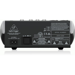 The Behringer XENYX QX602MP3 Mixer