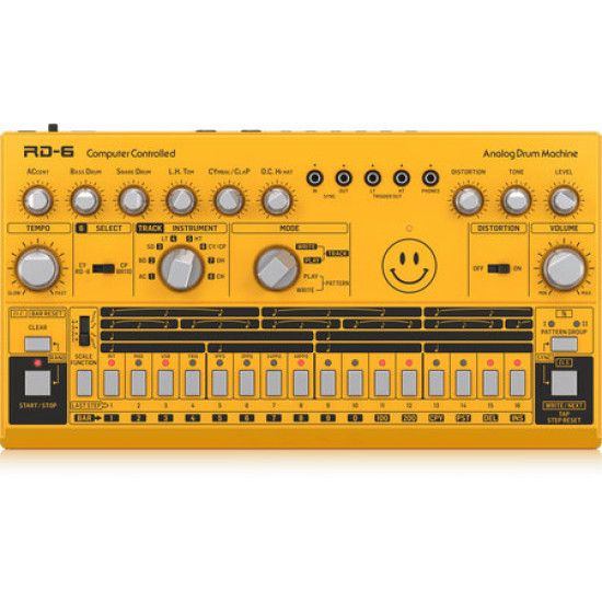 The Behringer RD6 AM Analog Drum Machine