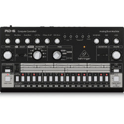 The Behringer RD6 BK Analog Drum Machine