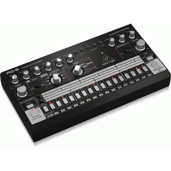 The Behringer RD6 BK Analog Drum Machine