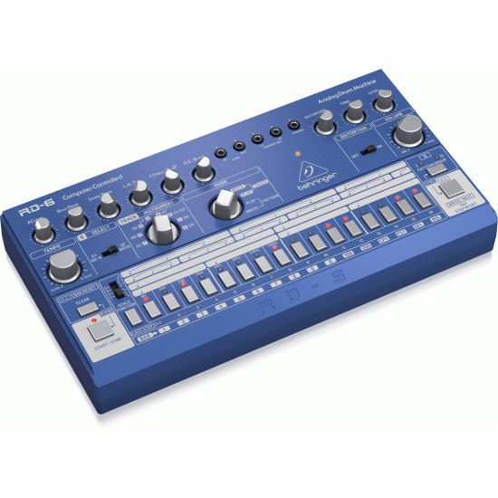 The Behringer RD6 BU Analog Drum Machine