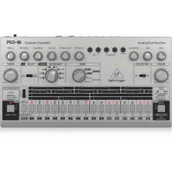 The Behringer RD6 SR Analog Drum Machine